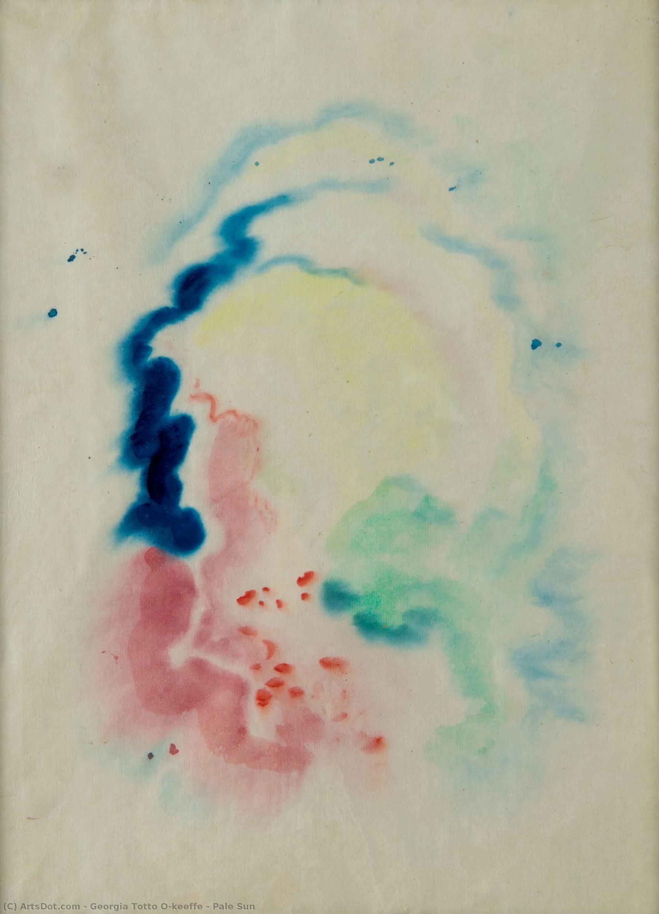 Pale Sun — Georgia O'keeffe