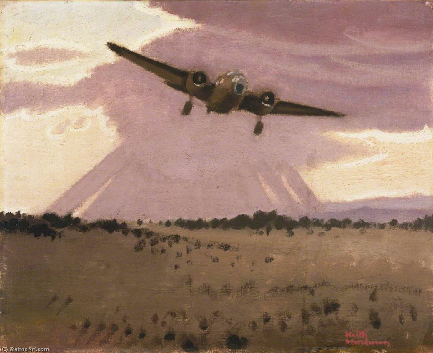 Dawn Leaving For North Sea Patrol — Keith Henderson