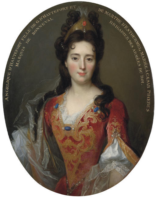 Portrait Of Angélique D'hautefort — Nicolas De Largillière