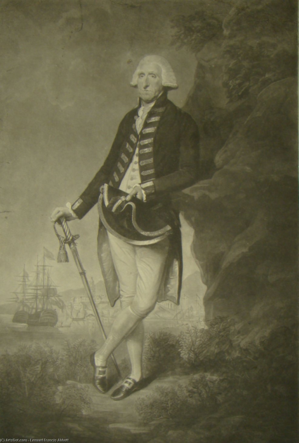 The Rt Hon Lord Hood, Admiral Of The Blue And Commander In Chief Of His Majesty's Fleet In The Mediterranean — Lemuel Francis Abbott