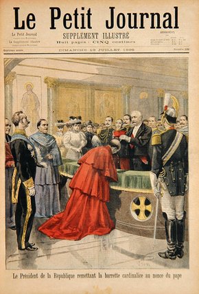 The Apostolic Nuncio Receiving The Red Hat — Oswaldo Tofani