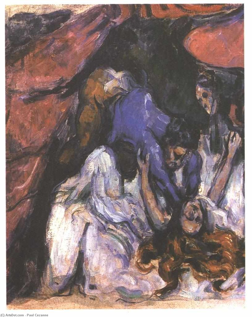 La Mujer Asfixiada — Paul Cézanne