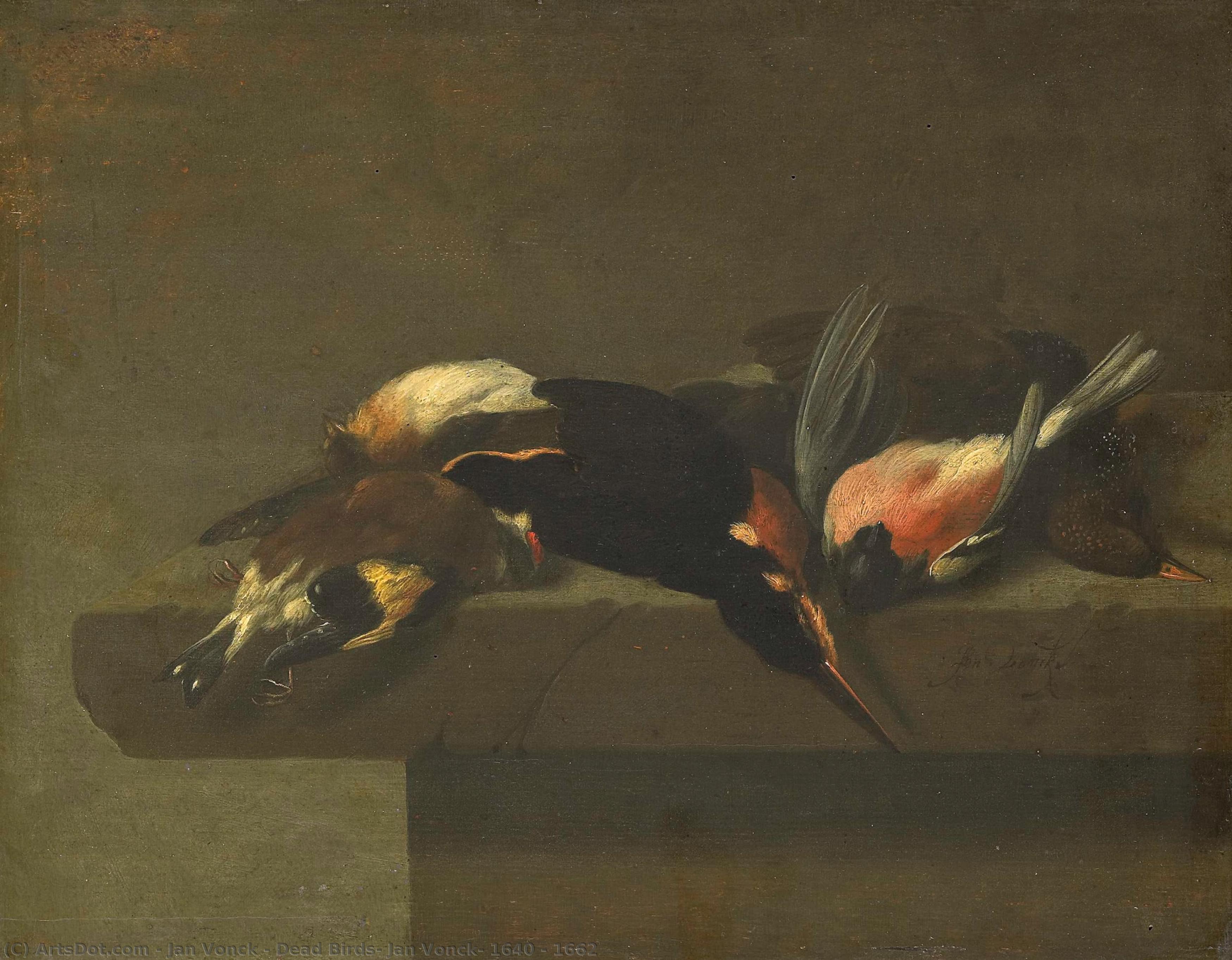 Dead Birds, Jan Vonck, 1640 - 1662 — Jan Vonck