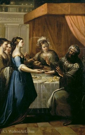 Presentación De La Cabeza De San Juan Bautista — Francisco De Solís