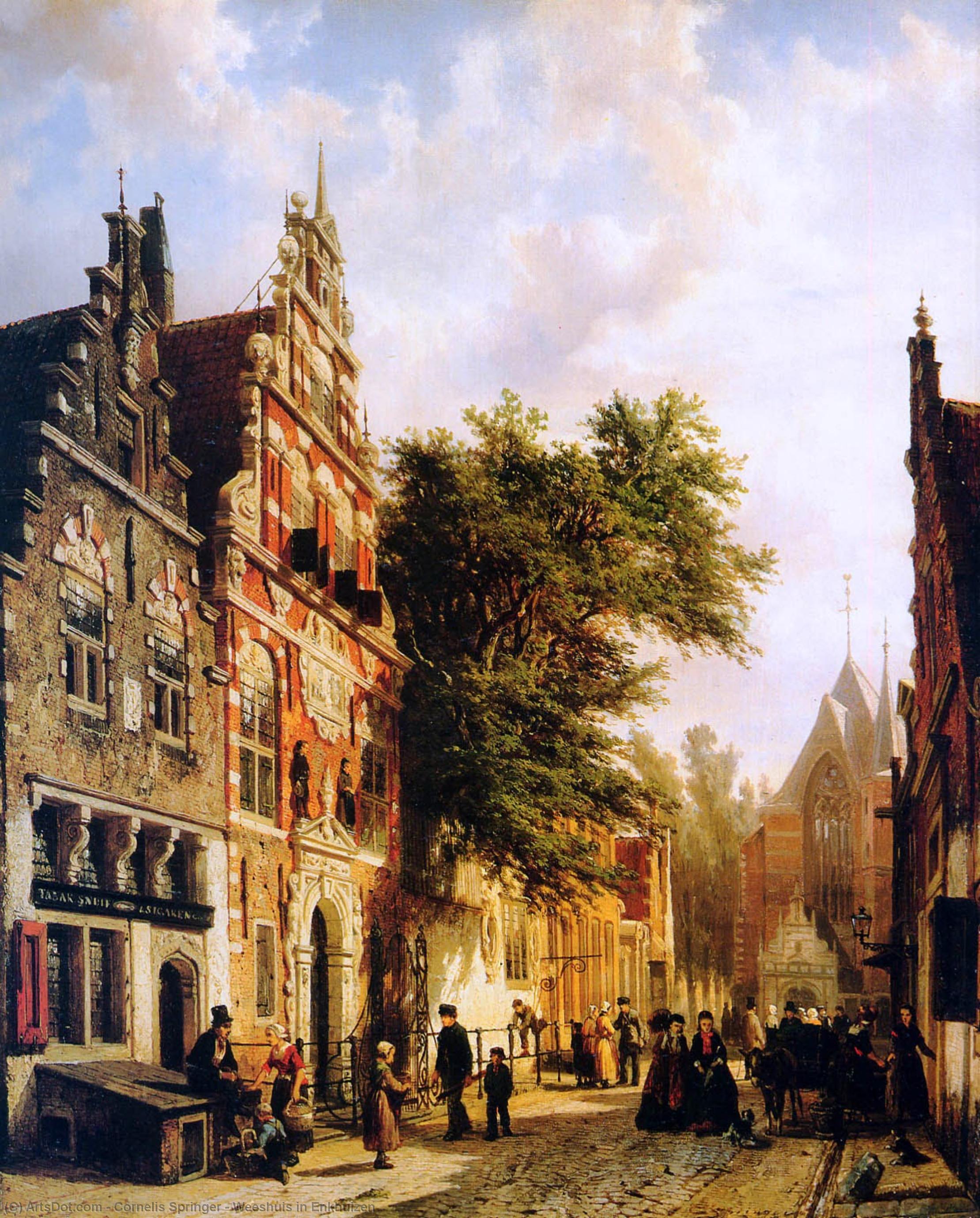 Weeshuis In Enkhuizen — Cornelis Springer