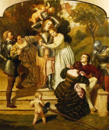 Britomart Unarming — Frederick Richard Pickersgill