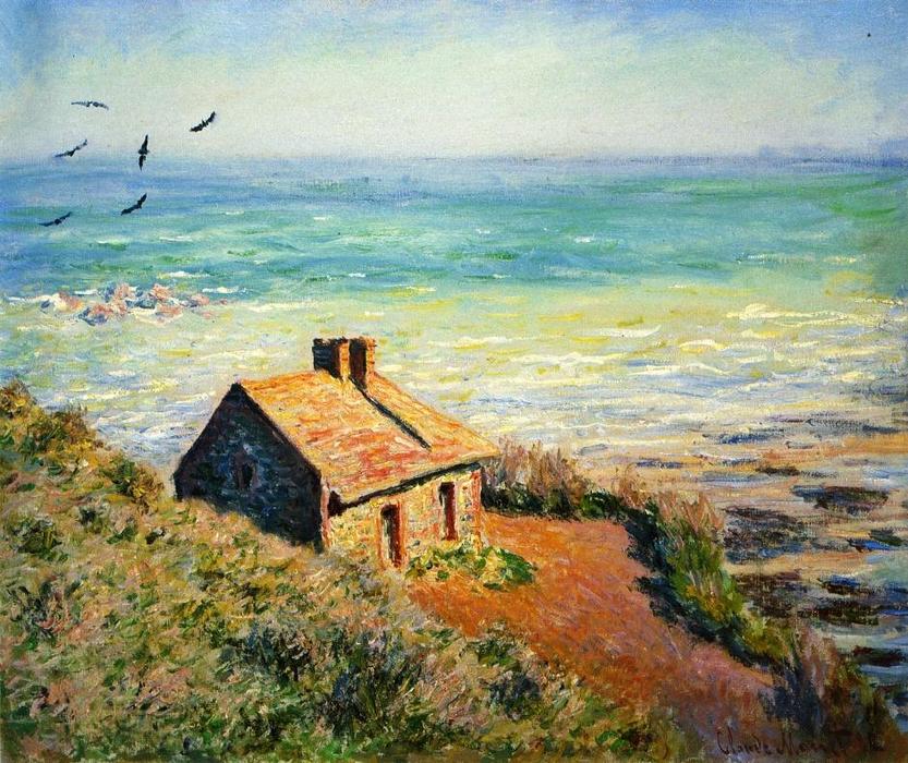 The Costoms House, Morning Effect — Claude Monet
