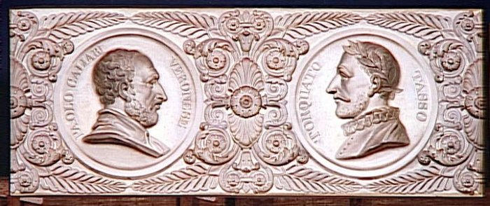 Medaillons Representant Plusieurs Hommes Celebres De La Renaissance — Alexandre Abel De Pujol