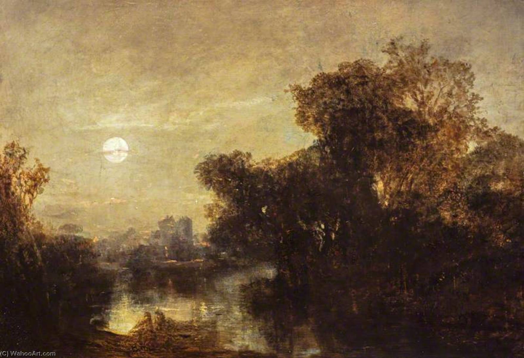 Moonlight, Blairlogie — John Crawford Wintour