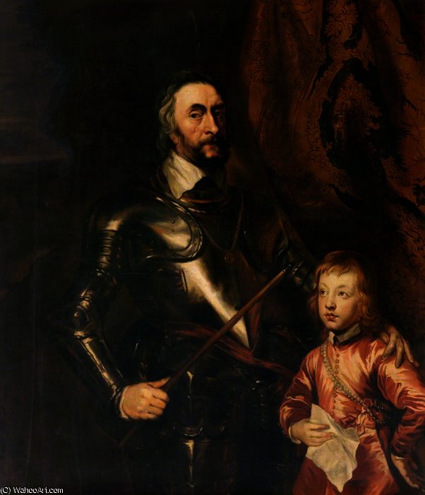 Thomas Howard, Earl Of Arundel, And His Son Lord Maltravers — Sir Anthony Van Dyck