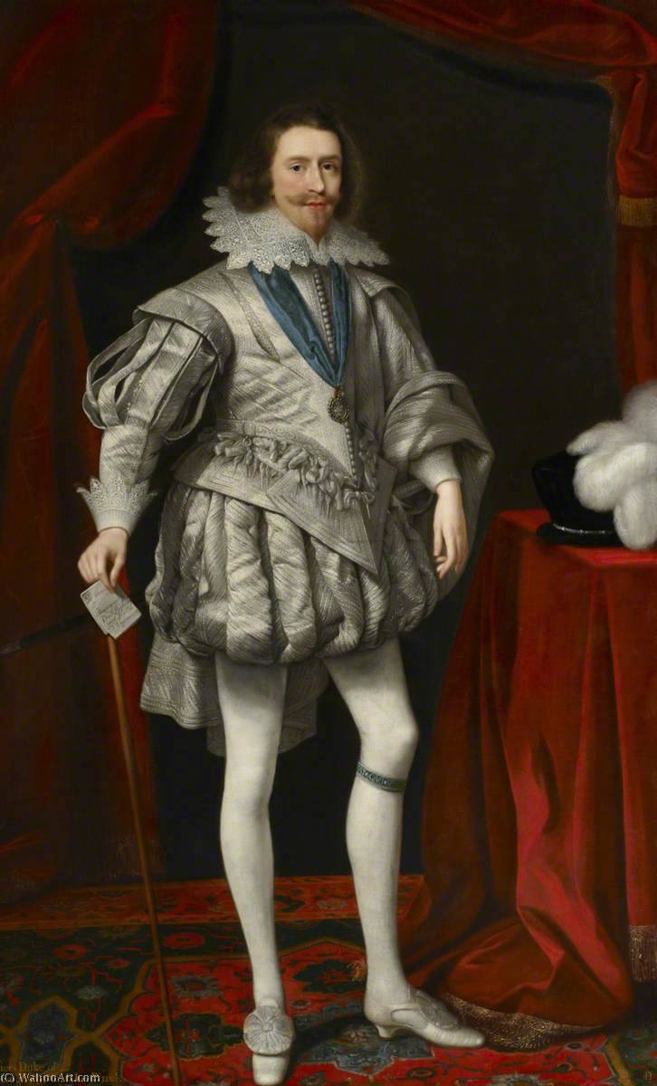 George Villiers (1592–1628), 1st Duke Of Buckingham — Daniel I Mijtens