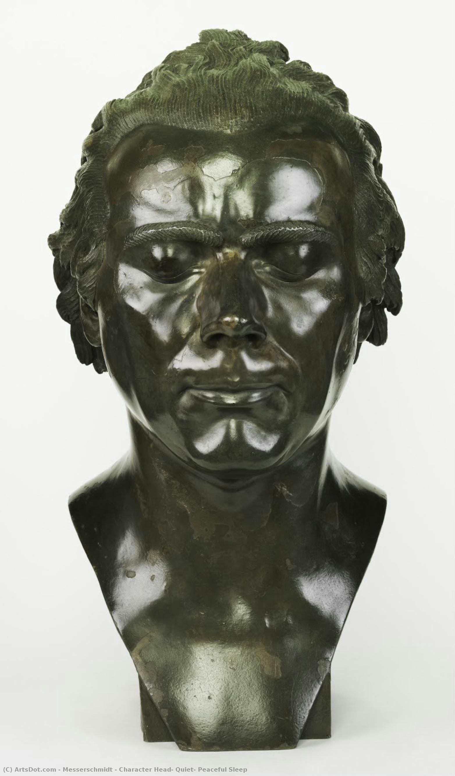 Character Head: Quiet, Peaceful Sleep — Franz Xaver Messerschmidt