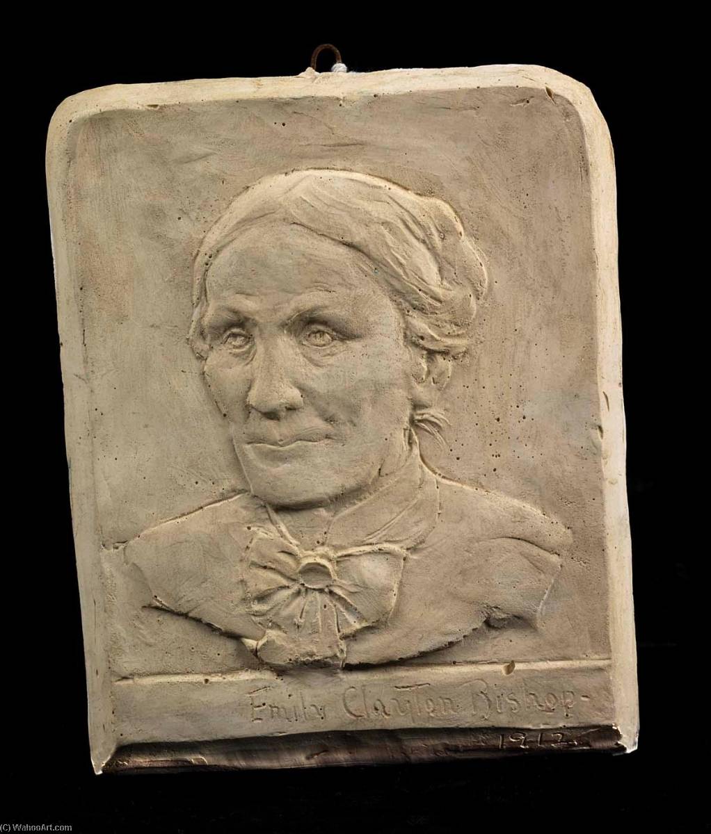 Portrait Of Old Woman With Bow — Emily Clayton Bishop