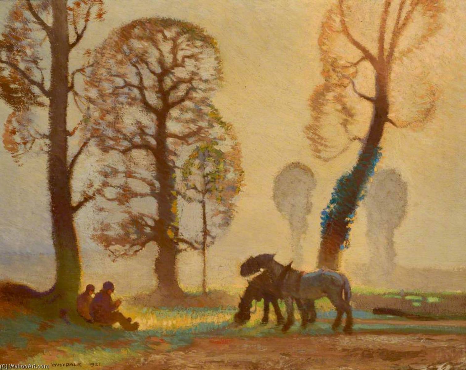 An October Morning — Ernest Herbert Whydale