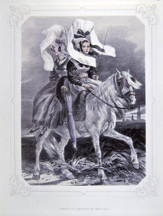 Women From The Caen Region Of Normandy — François Hippolyte Lalaisse
