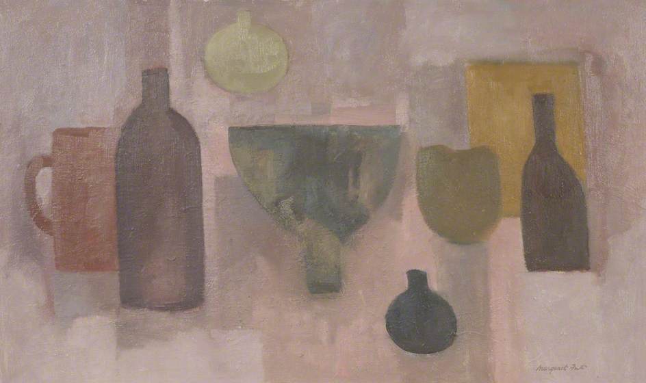 Still Life Pots And Bottles — Margaret Firth