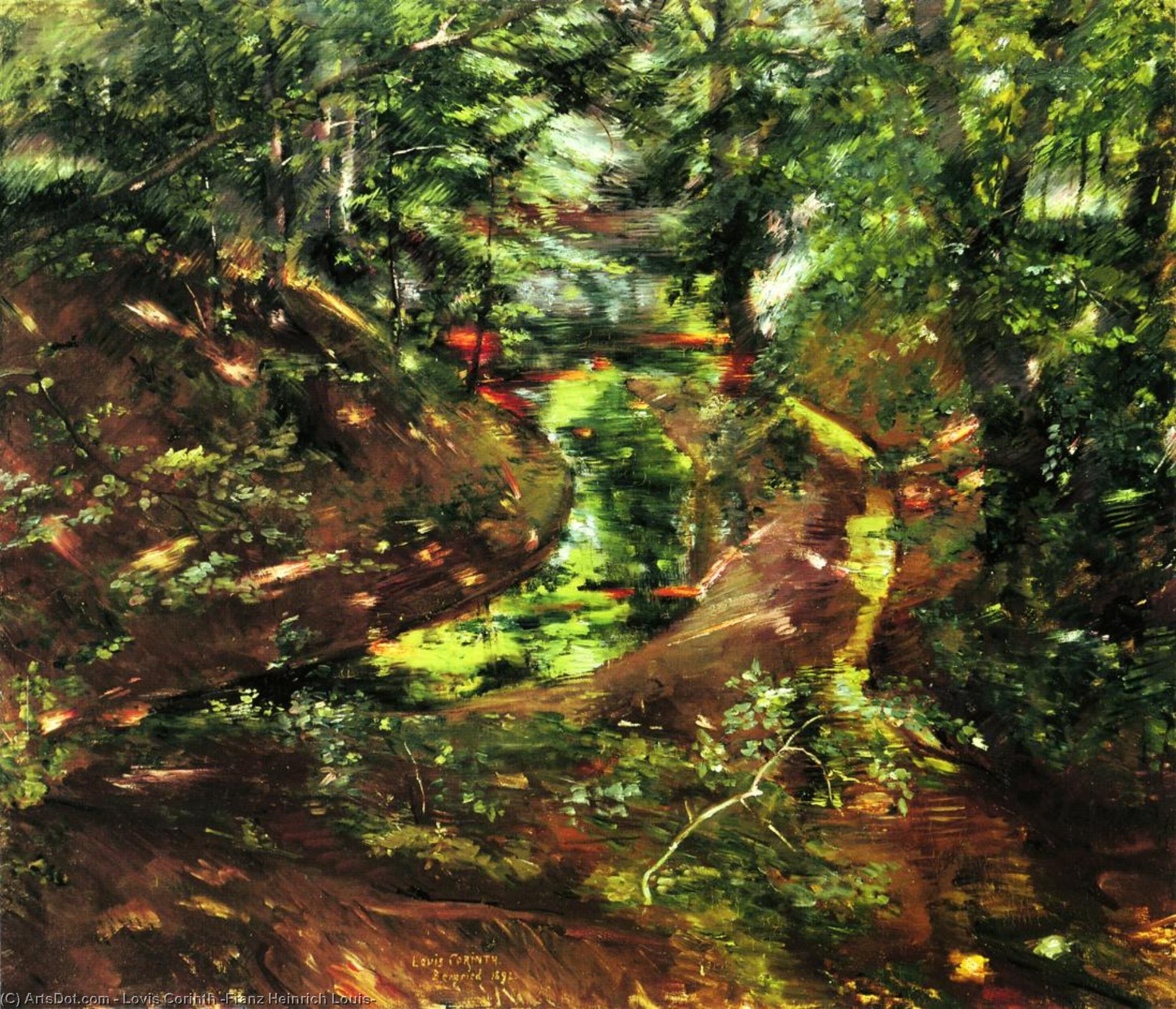 In The Woods Near Bernried — ロービス・コリンス