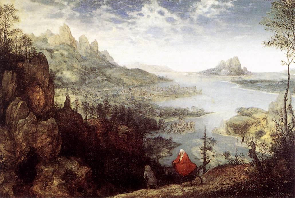 Landscape With The Flight Into Egypt — Pieter Bruegel The Elder