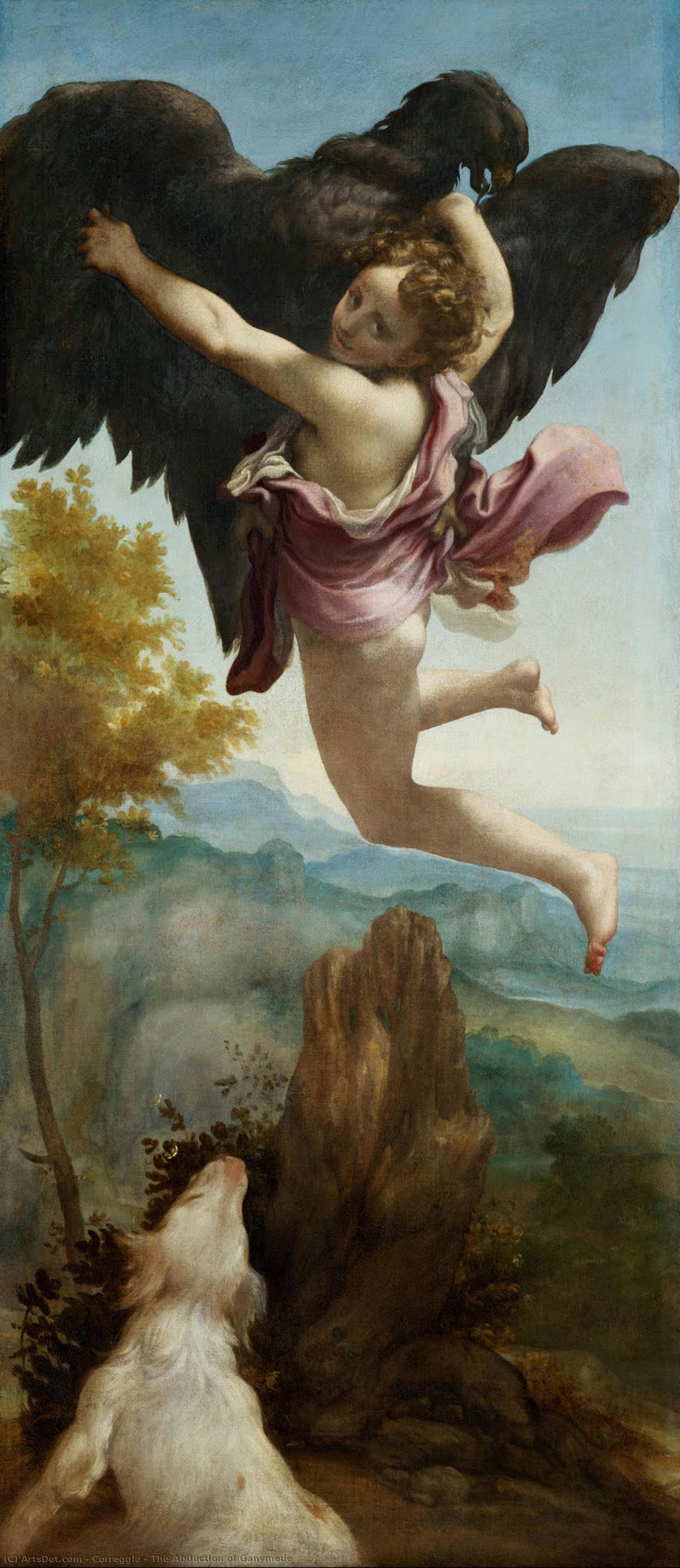 The Abduction Of Ganymede — Antonio Allegri