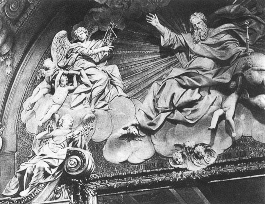 Stucco Decoration Of The Main Altar — Giuseppe Maria Mazza