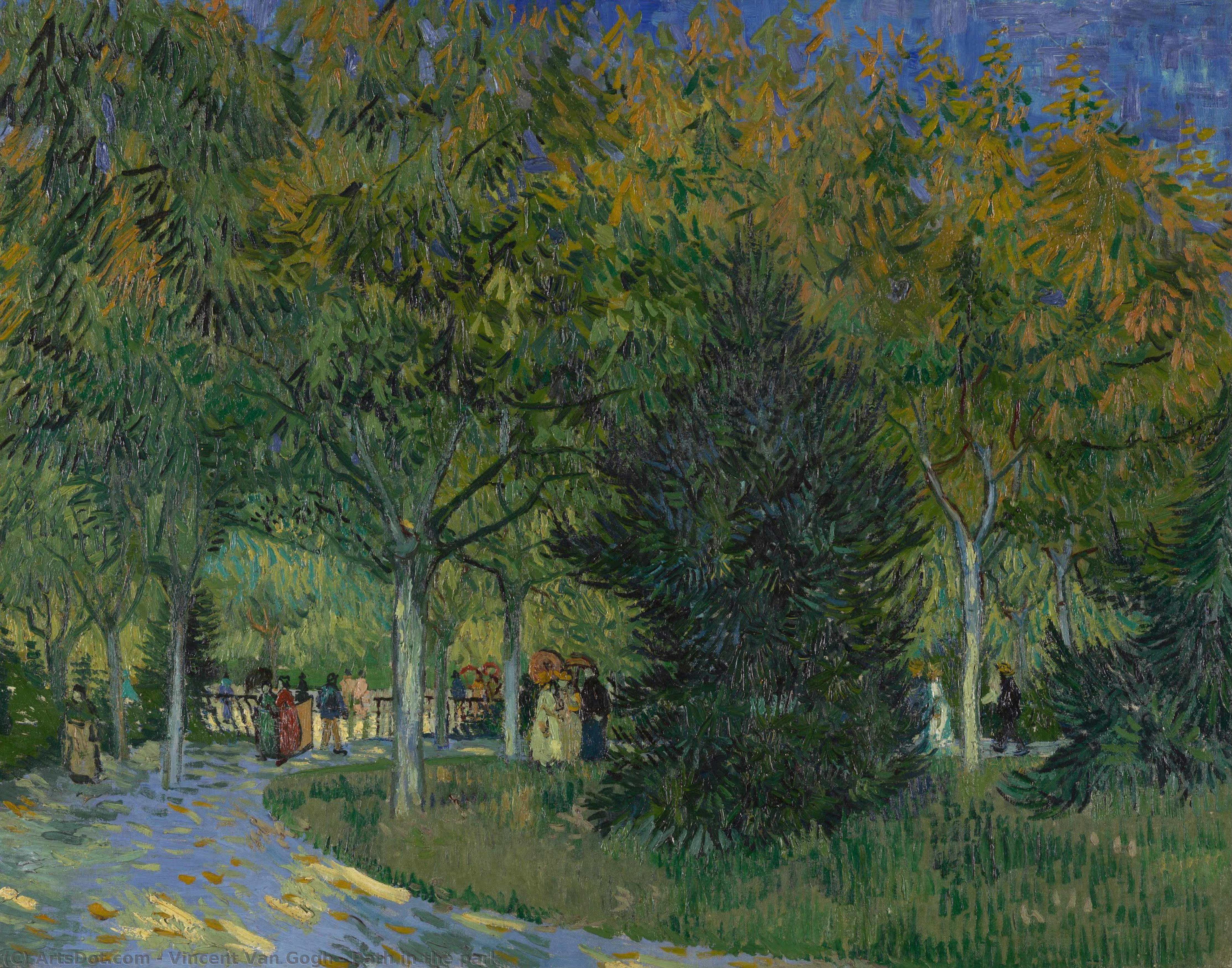 Path In The Park — Vincent Willem Van Gogh