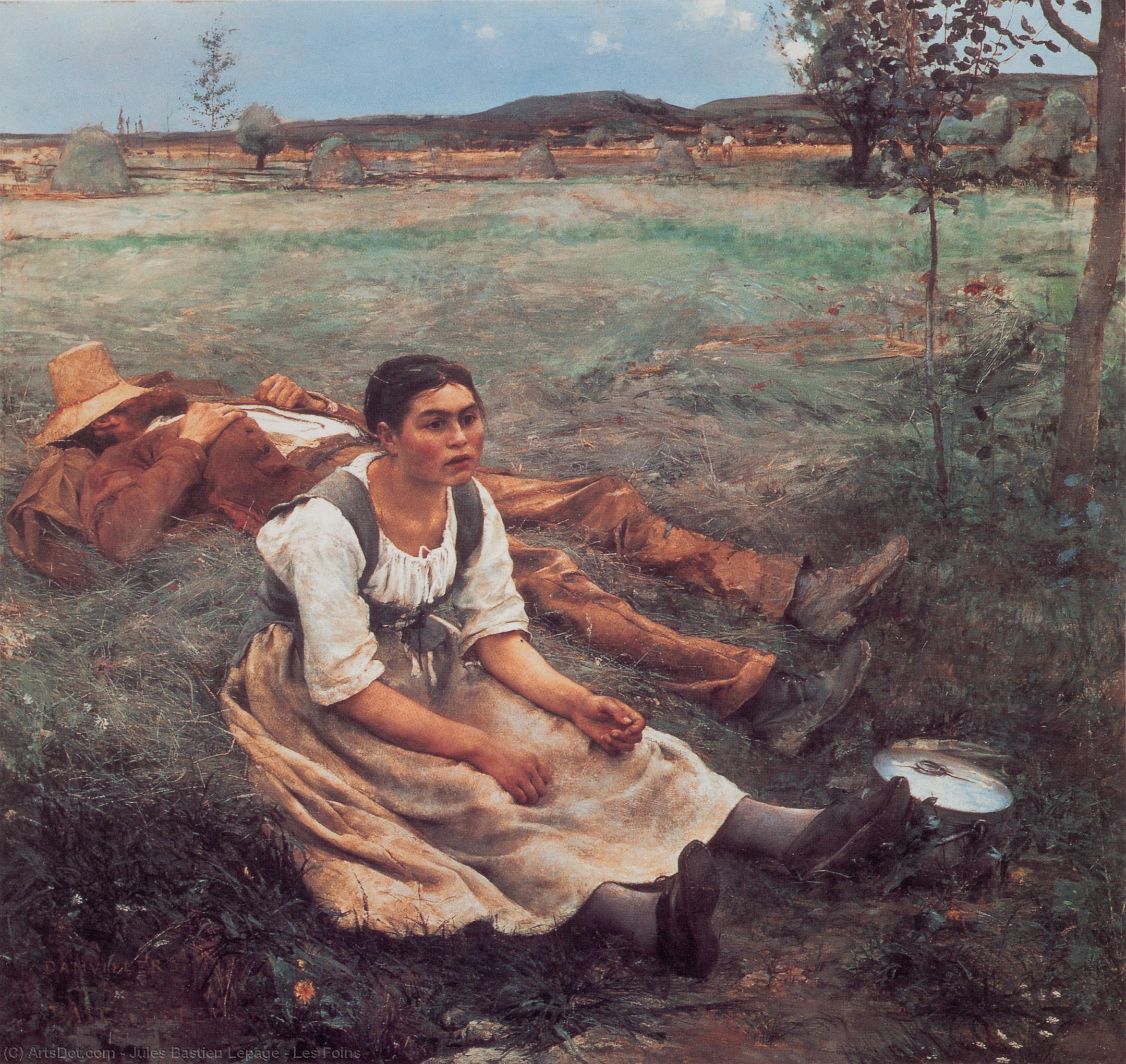 Les Foins — Jules Bastien-lepage
