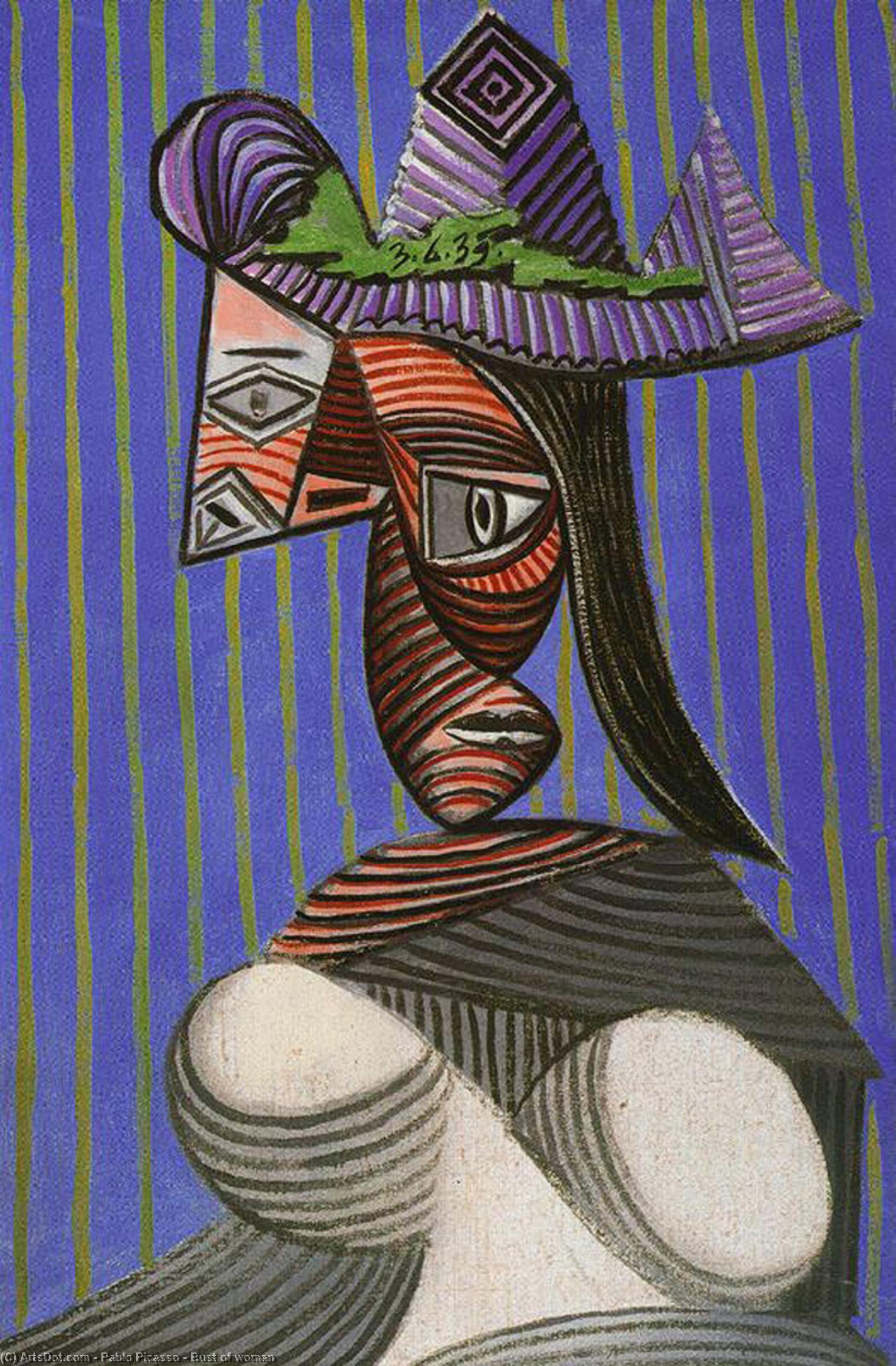 Bust Of Woman — Pablo Picasso