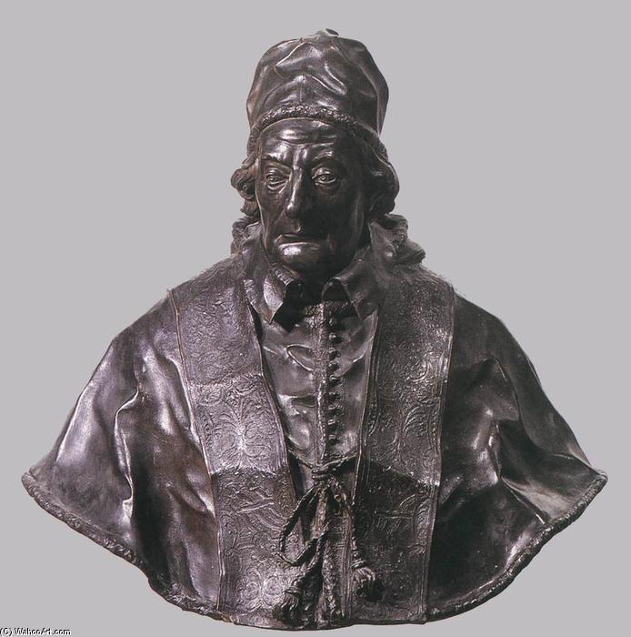 Bust Of Pope Clement Xii — Filippo Della Valle