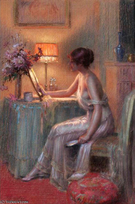 A Lady In Her Boudoir — Delphin Enjolras