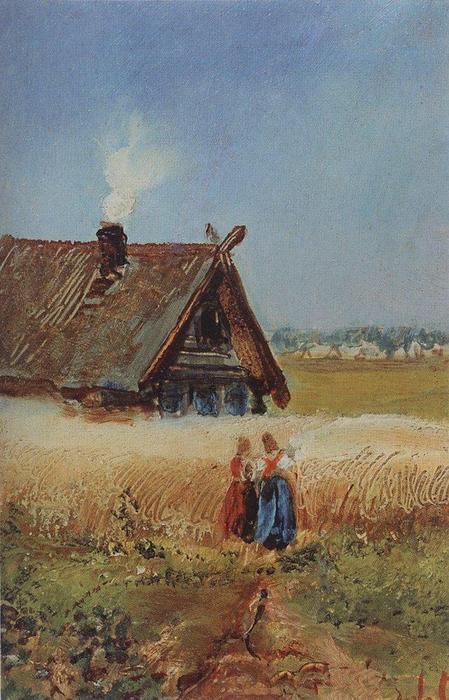 Kutuzovskaya Hut At Fili — Aleksey Savrasov
