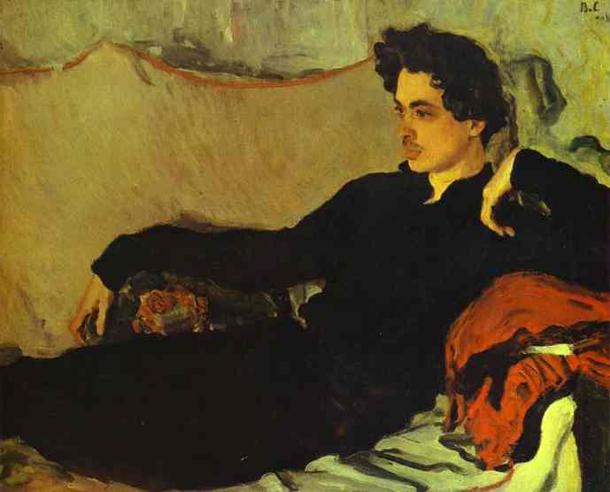 Portrait Of Nikolay Pozniakov — Valentin Alexandrovich Serov