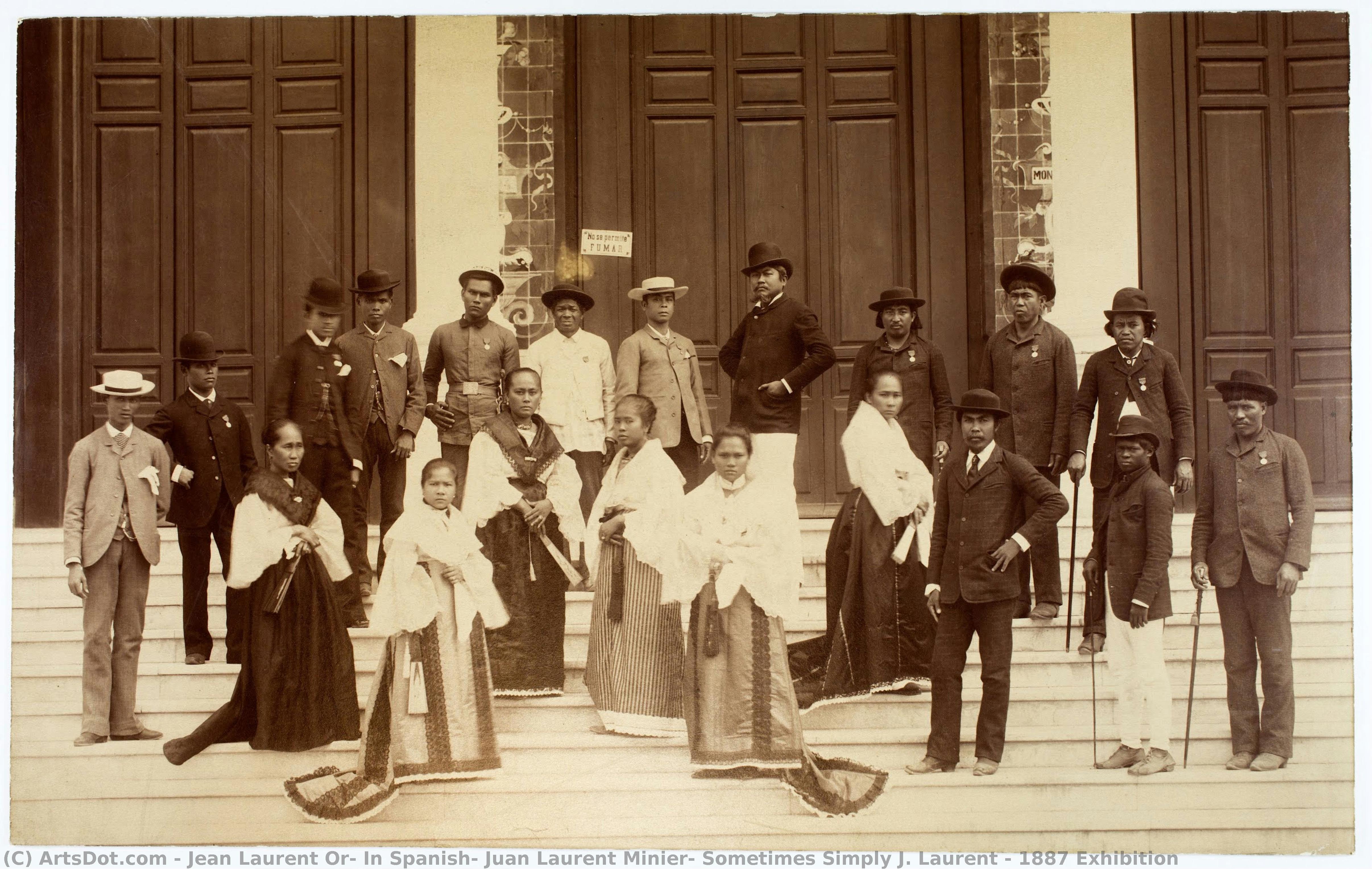 1887 Exhibition — Jean Laurent Or, In Spanish, Juan Laurent Minier; Sometimes Simply J. Laurent