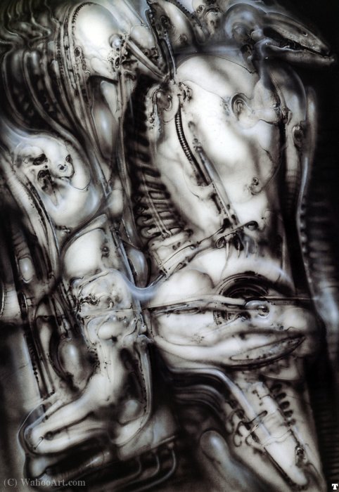 Hr Giger Biomechanoid - (015) — H.r. Giger
