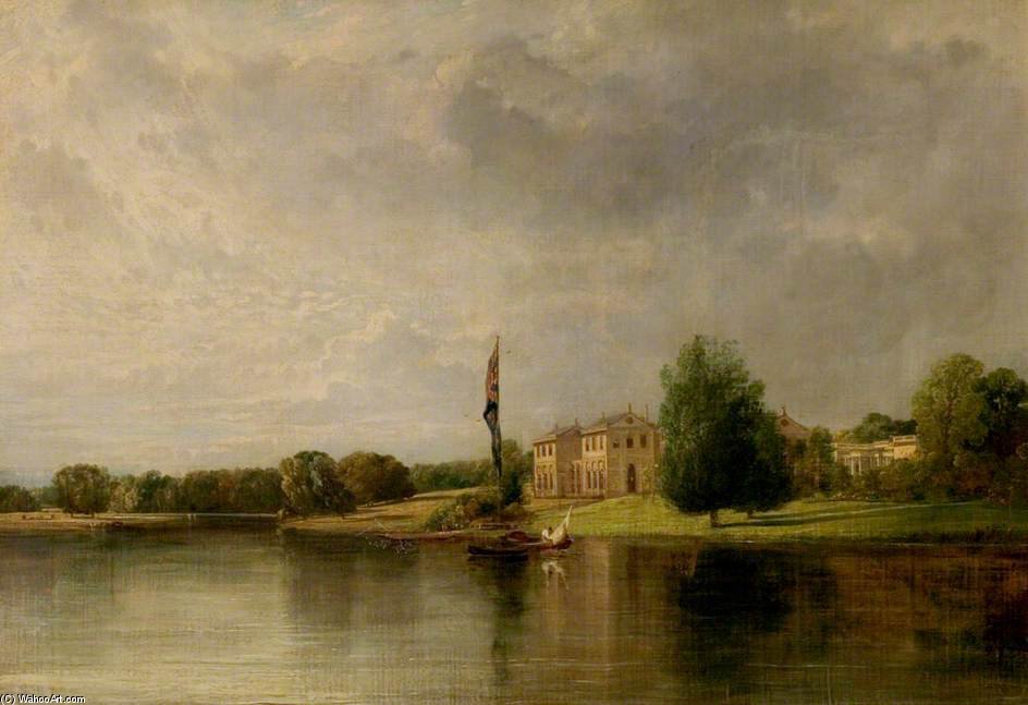 The South And East Front Of Clumber House, Nottinghamshire — William Collins