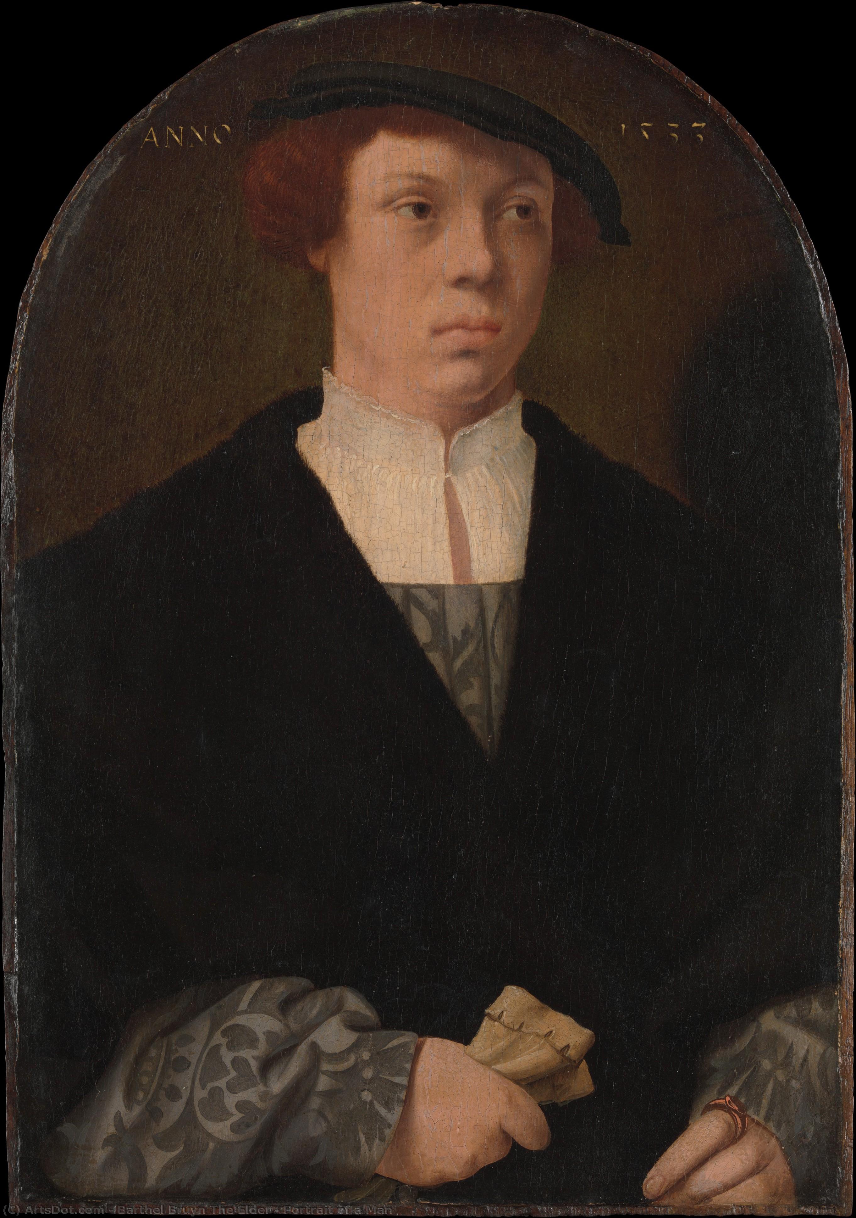 Portrait Of A Man — Barthel Bruyn The Elder