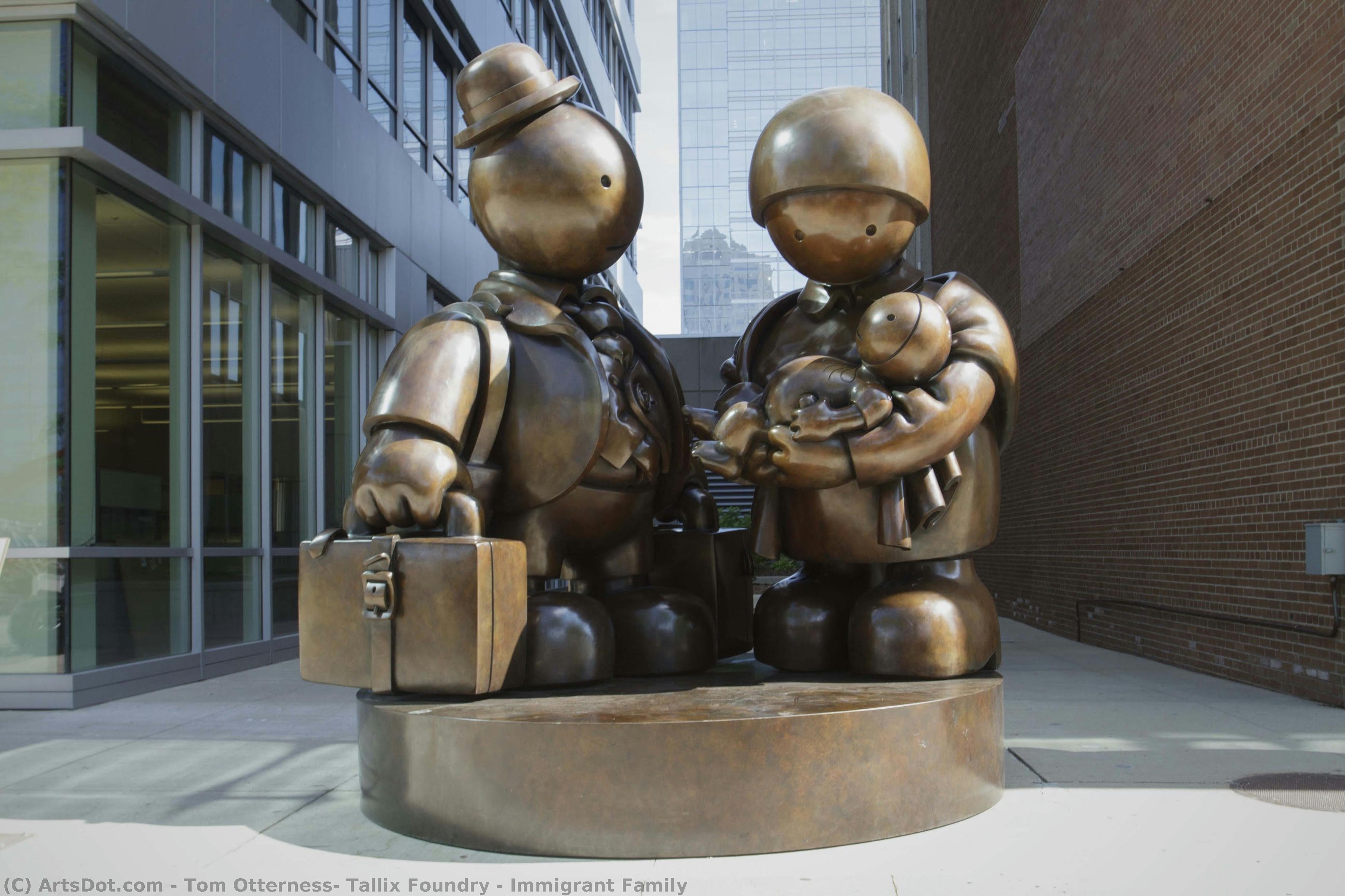 Immigrant Family — Tom Otterness, Tallix Foundry