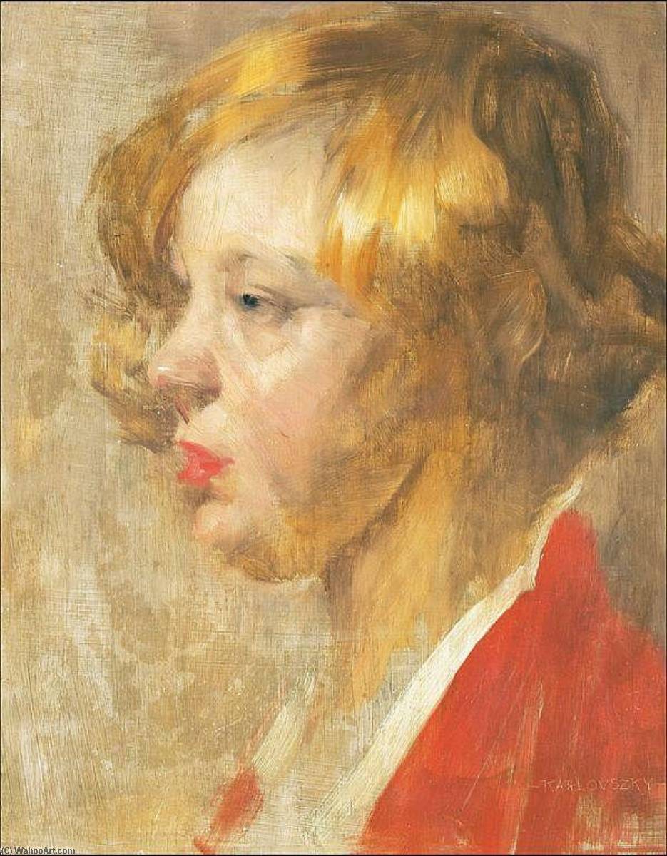 Portrait Of A Girl — Bertalan Karlovszky