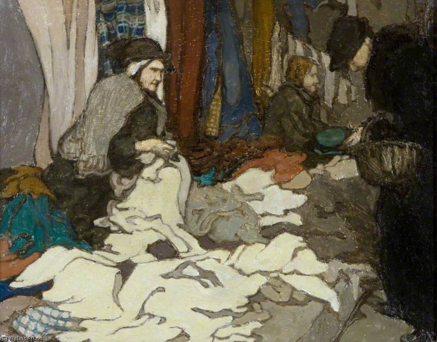 At The Market At Belfast — Georgina Moutray Kyle