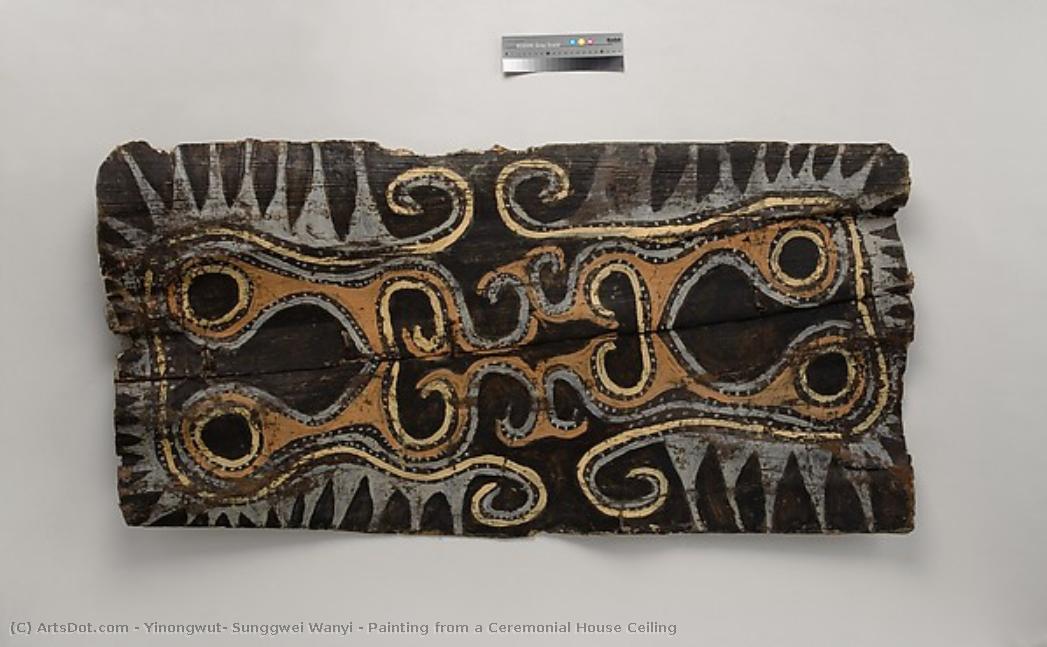Painting From A Ceremonial House Ceiling — Yinongwut, Sunggwei Wanyi