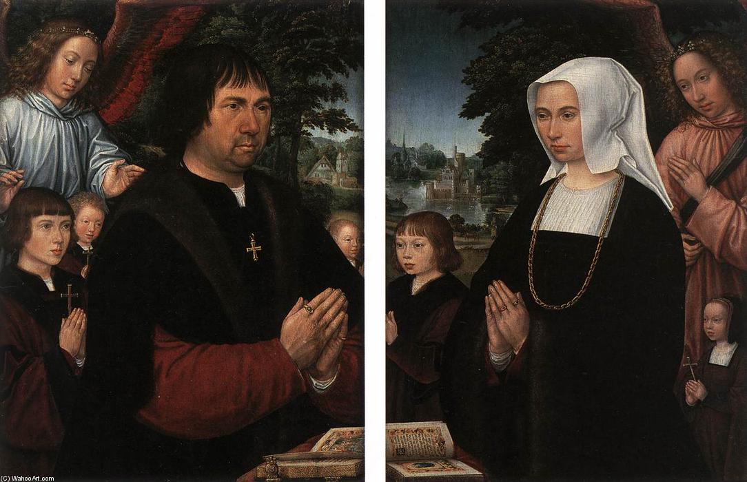 Portraits Of Lieven Van Pottelsberghe And His Wife — Gerard Horenbout