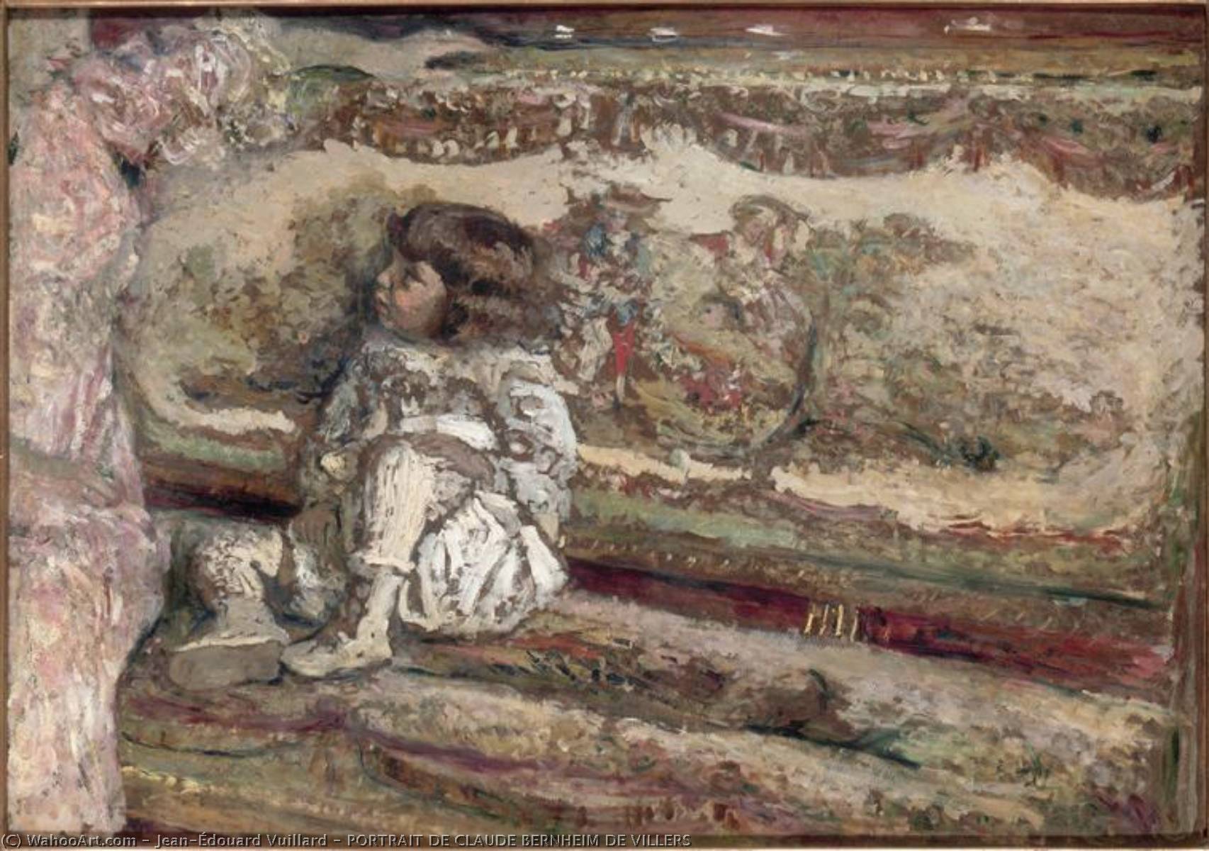 Portrait De Claude Bernheim De Villers — Jean-édouard Vuillard