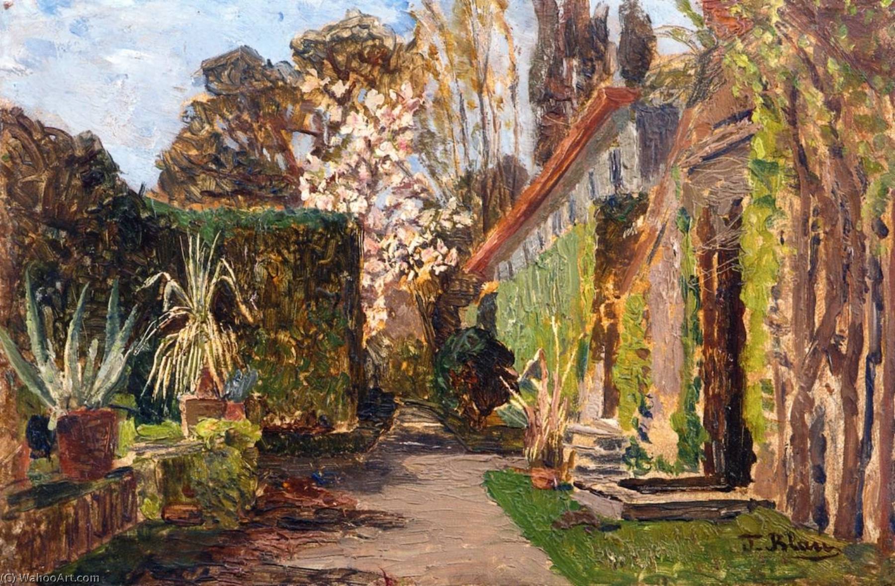 A Mediterranean Garden — Tina Blau
