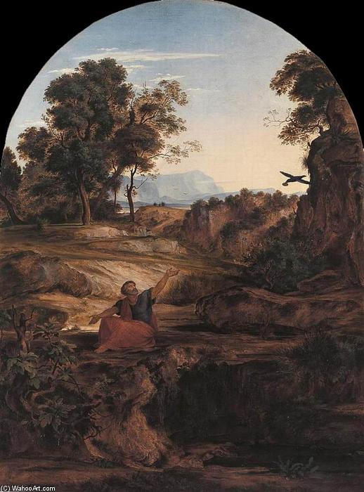 Elijah In The Wilderness — Ferdinand Olivier