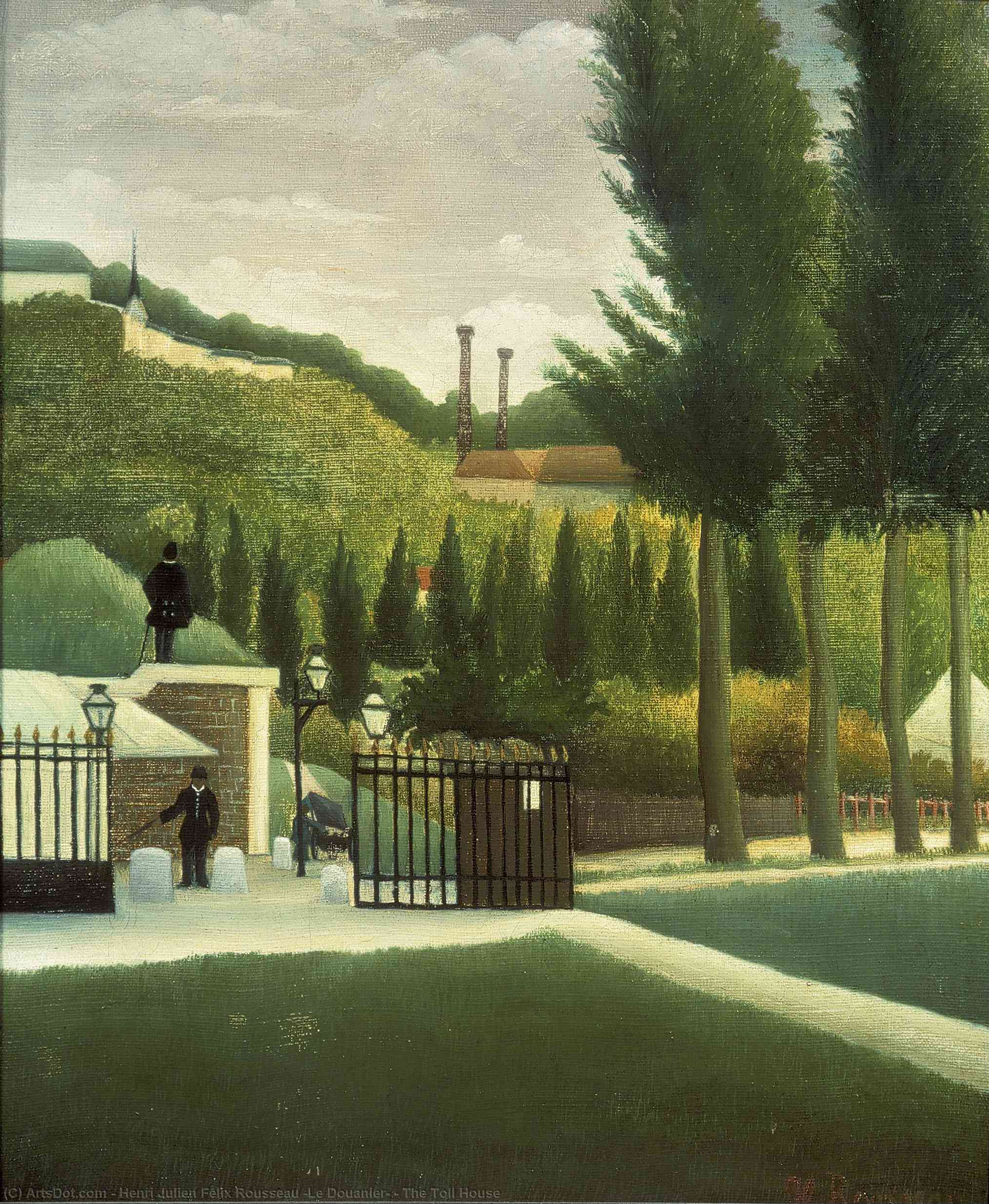 The Toll House — Henri Julien Félix Rousseau (le Douanier)