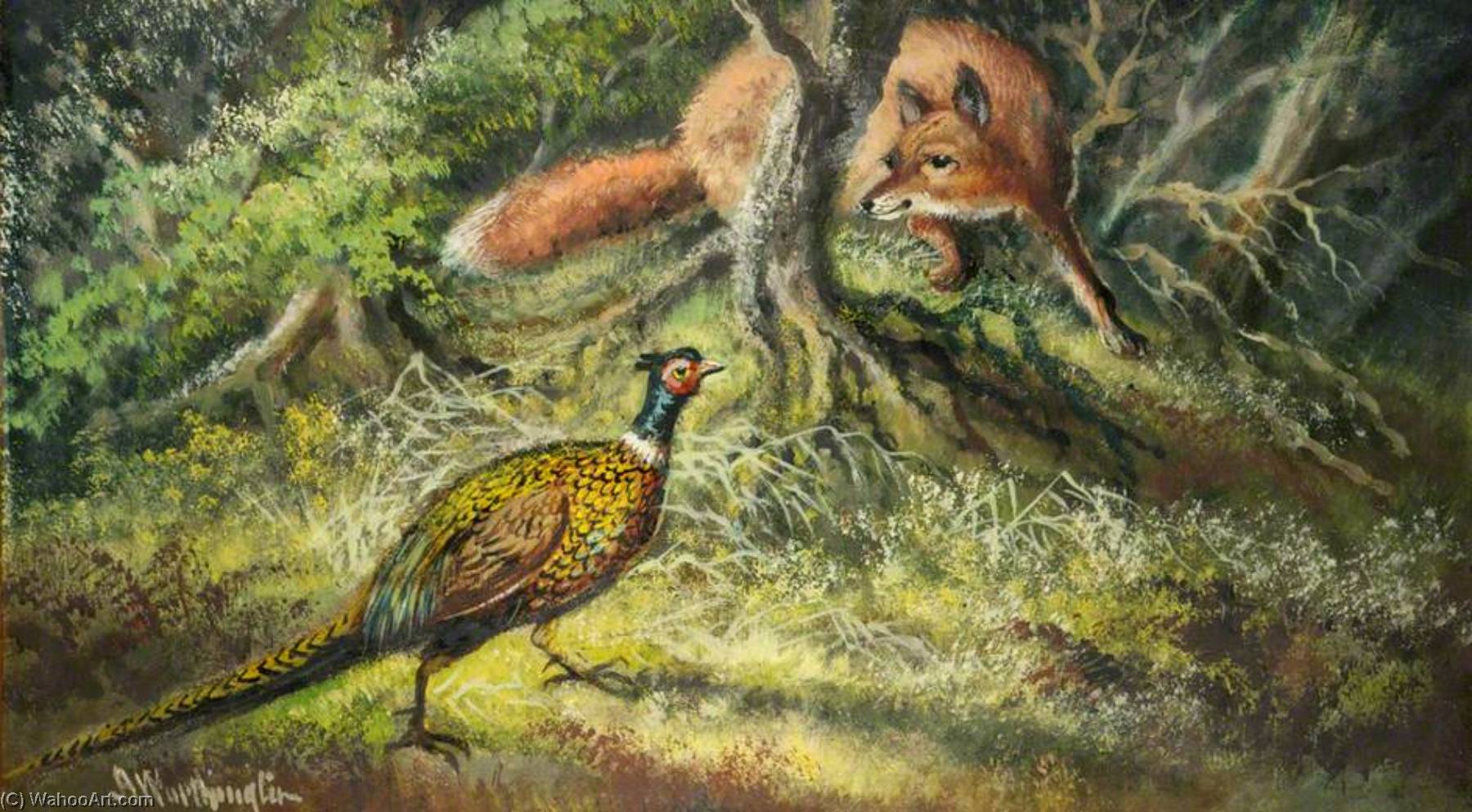 Fox And Pheasant — Альфред Уортингтон