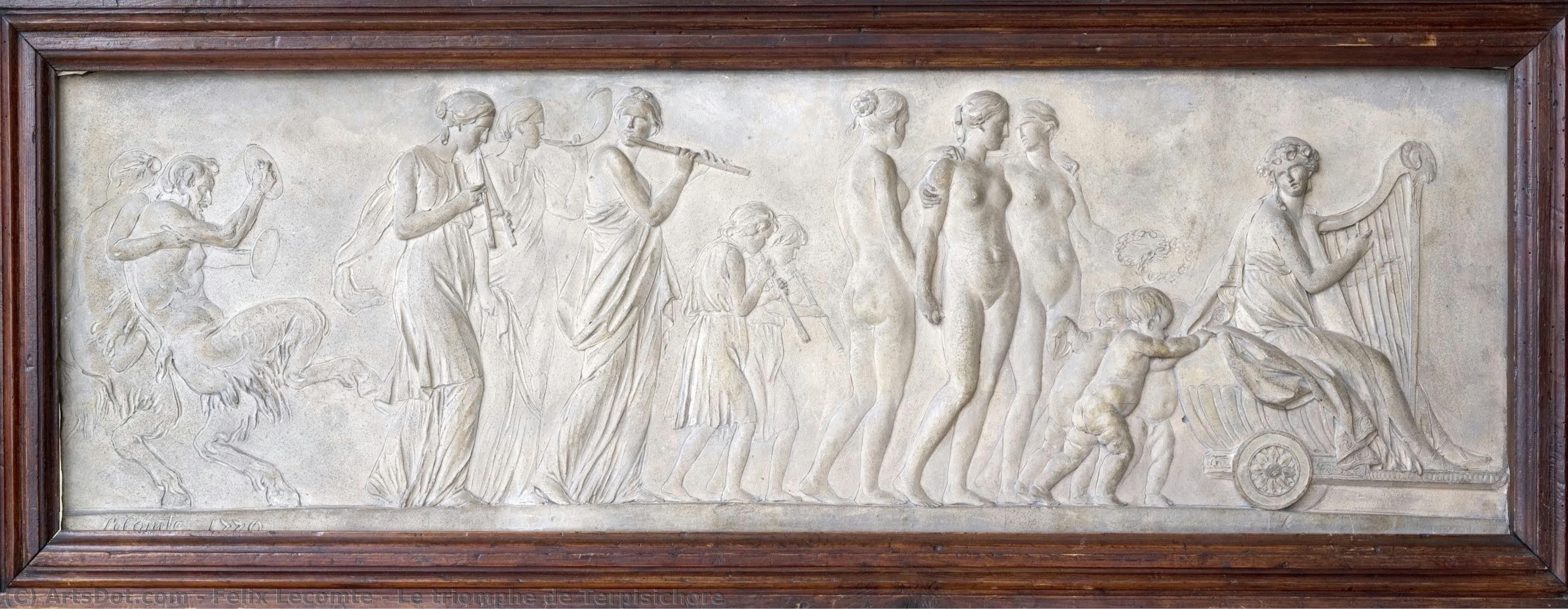 Le Triomphe De Terpisichore — Félix Lecomte