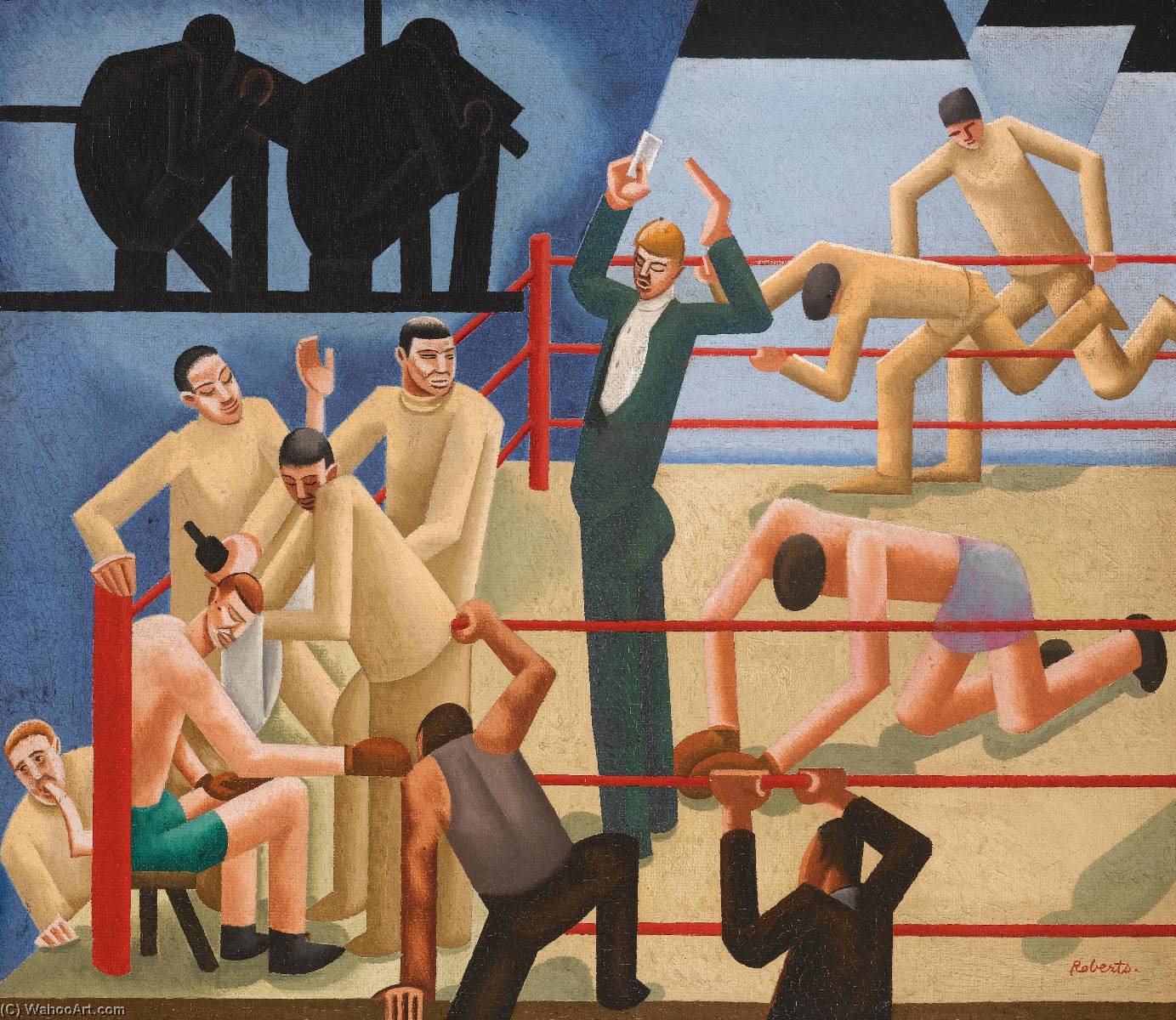 The Boxing Match — William Roberts