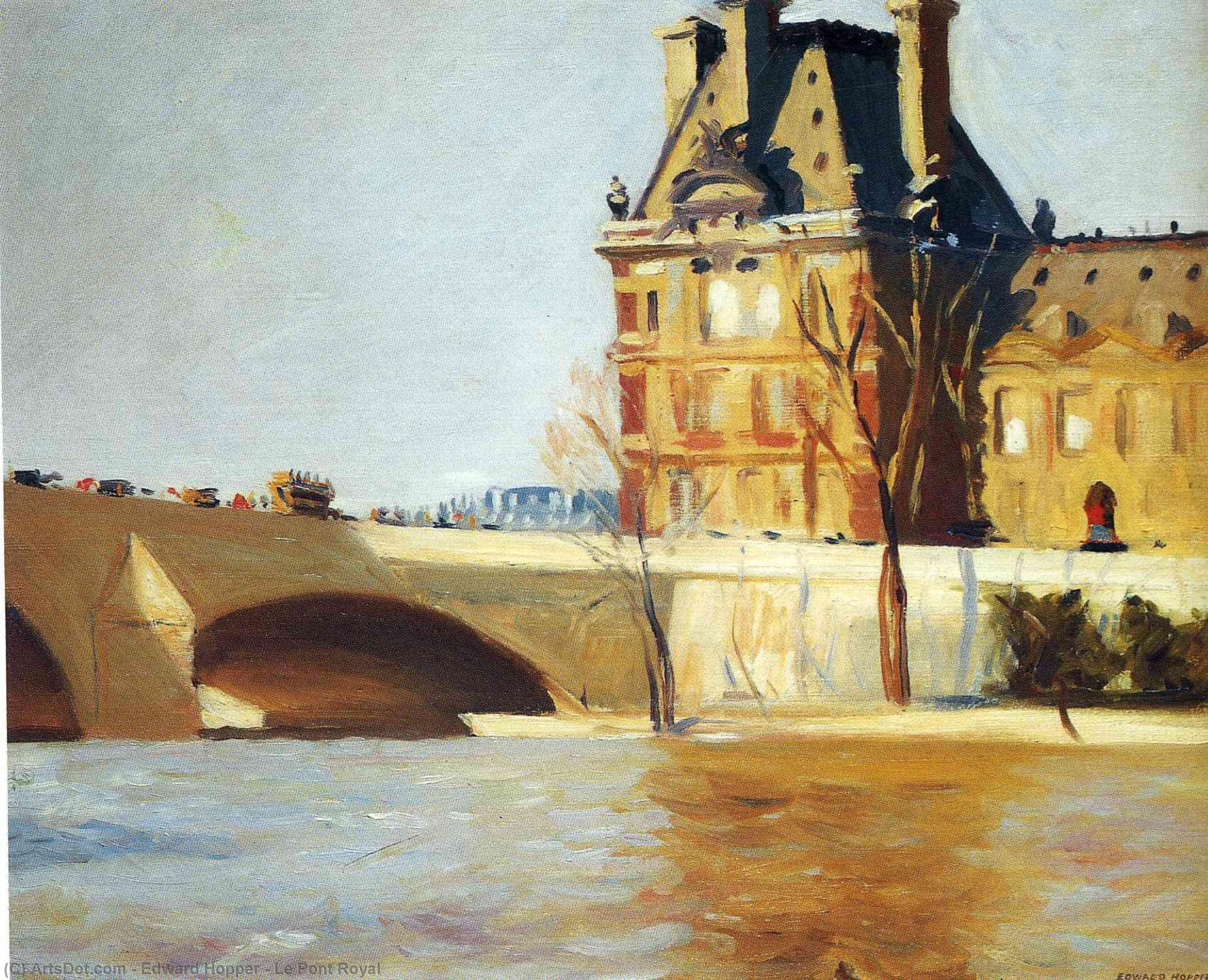 Le Pont Royal — Edward Hopper