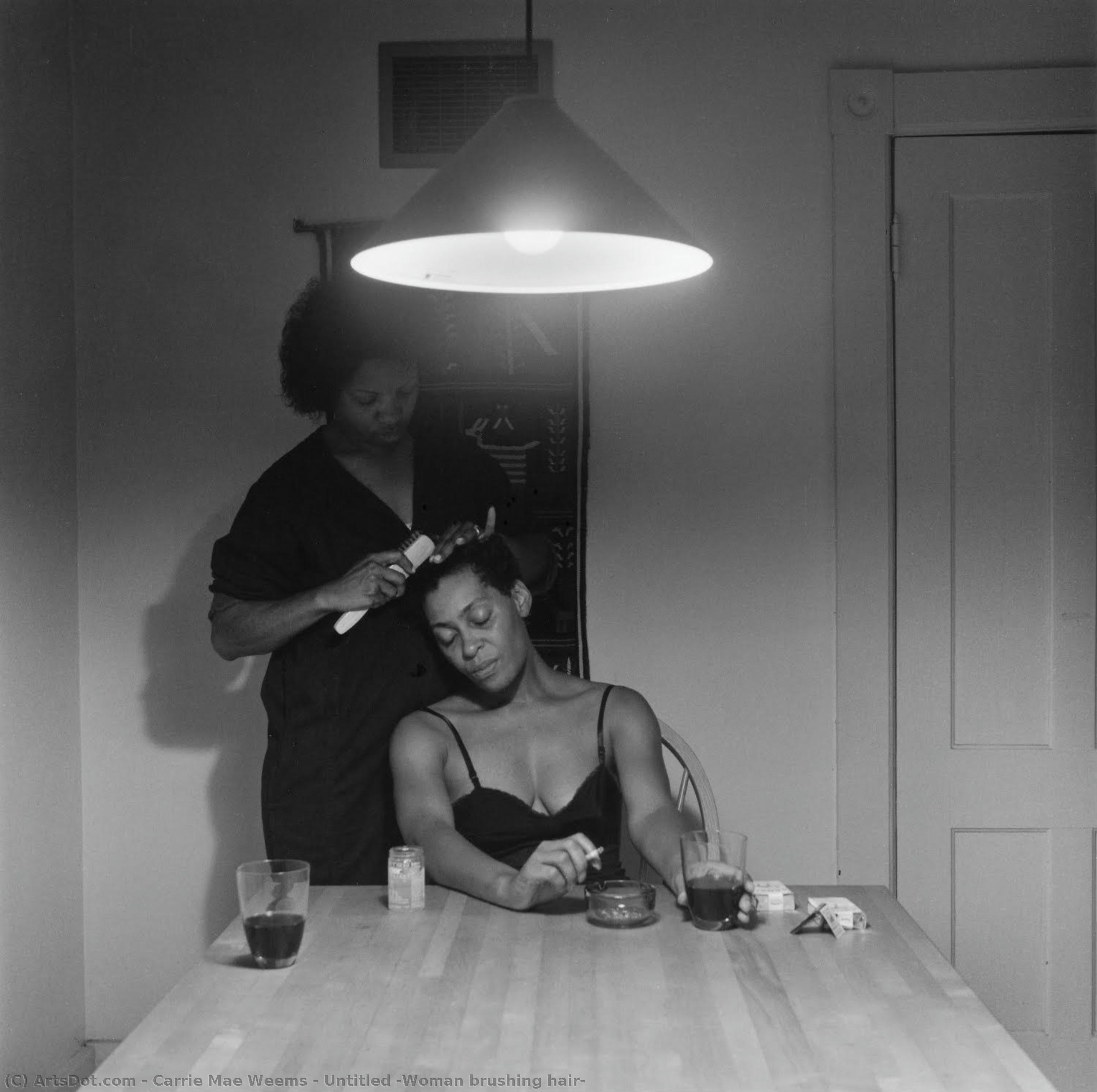 Untitled (woman Brushing Hair) — Carrie Mae Weems