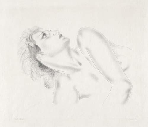 Portrait De Femme En Buste — Léonard Tsuguharu Foujita